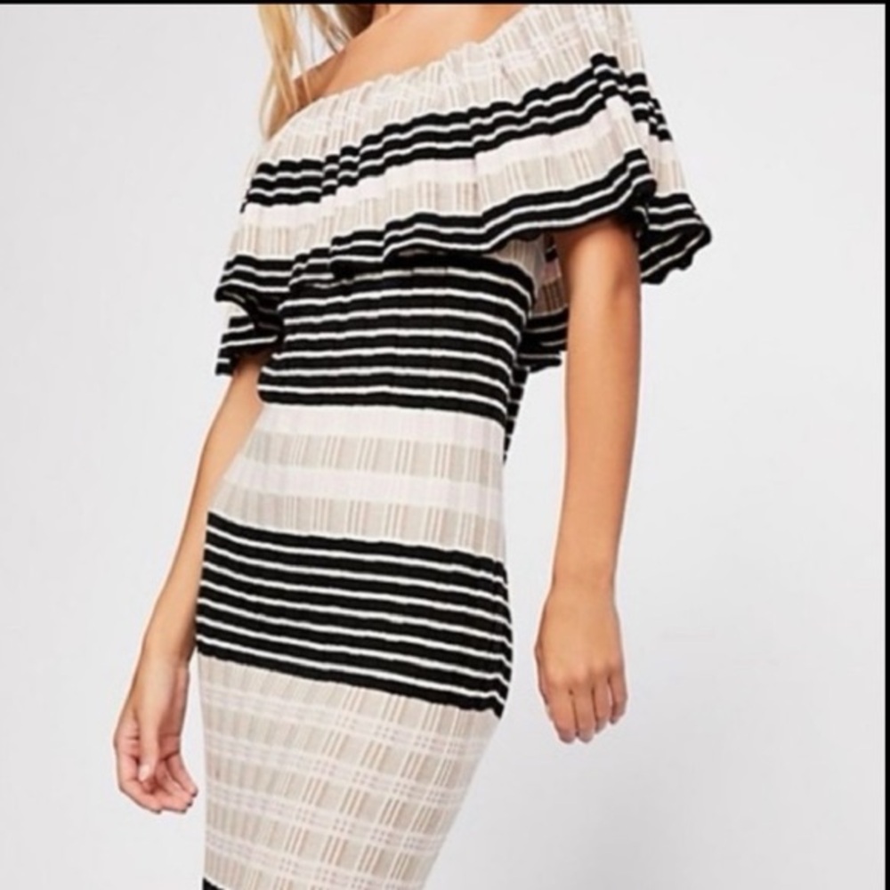 Free People Off Duty Knit Dress Size S